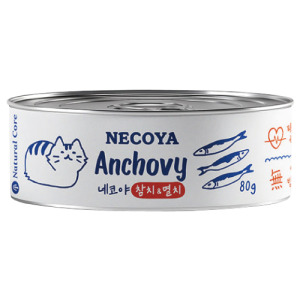 韓國 NATURAL CORE 自然核心 貓屋罐頭-鮪魚+鯷魚 80g