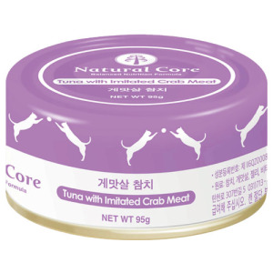 NATURAL CORE 自然核心 鮮肉貓罐-鮪魚+蟹肉 95g