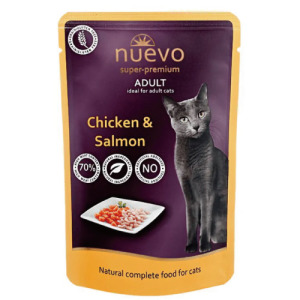 NUEVO 新歡 魅惑主食貓餐包系列-7號美鮭拌鮮雞 85g