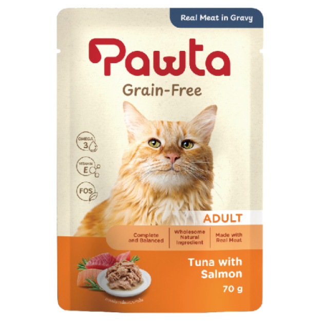 Pawta 波塔 主食餐包-5號鮪魚+鮭魚 70g