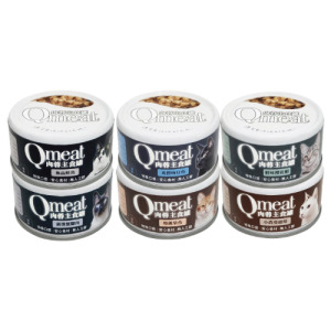 Qmeat 肉蓉主食貓罐80g-隨機口味 24罐/箱