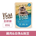 Sam's Field 無穀主食貓餐包-雞肉&白魚 85g_1