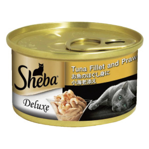 Sheba 希寶 金罐-鮪魚及鮮蝦(湯汁) 85g
