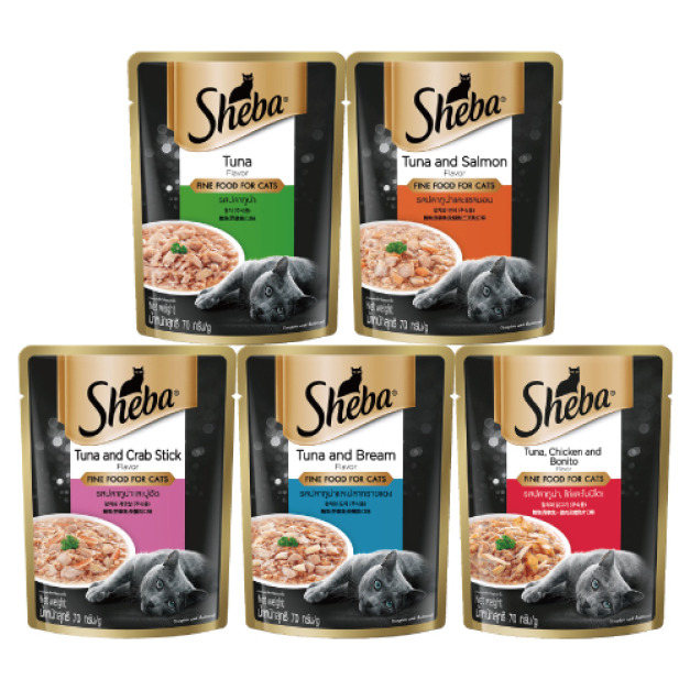 Sheba 鮮饌主食餐包70g-隨機口味12包
