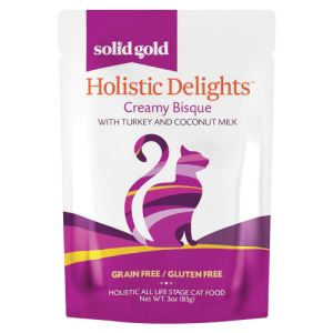 Solid gold 素力高 無穀貓咪主食餐包-火雞肉+鮪魚 85g