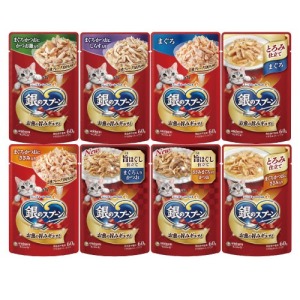 日本 Unicharm 銀湯匙貓餐包60g-隨機16包/箱