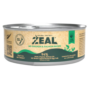ZEAL 真致 野牧無穀94%鮮肉主食貓罐-野雞鮭 90g