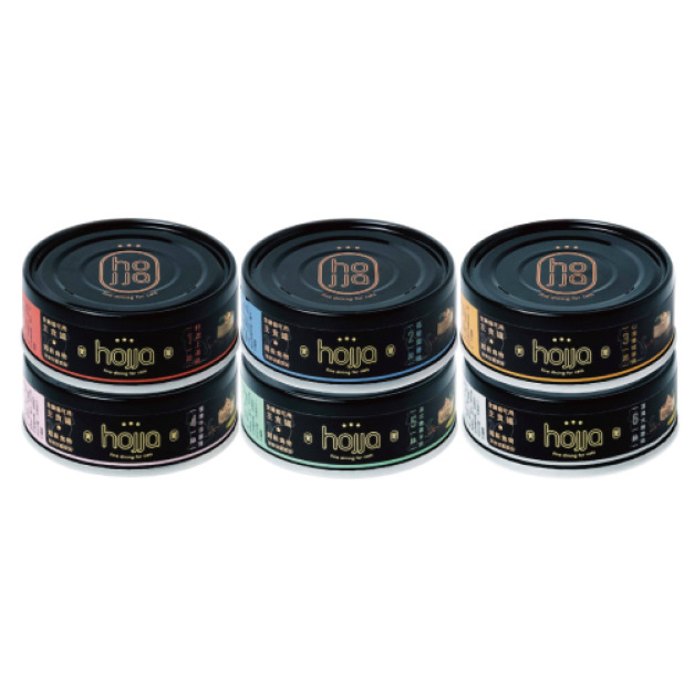 hojja 賀家 貓用無穀主食罐80g-隨機口味 24罐/箱