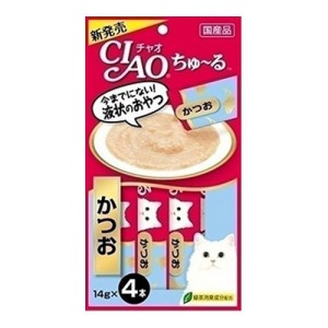 CIAO 啾嚕肉泥（鰹魚）14g*4條