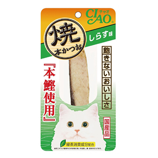 CIAO 本鰹燒魚柳條（吻仔魚風味）1入