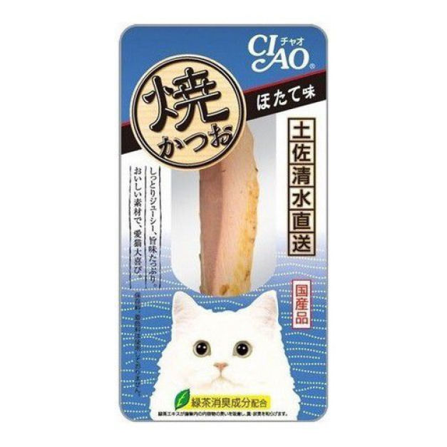 CIAO 燒烤鰹魚條（扇貝風味）1入