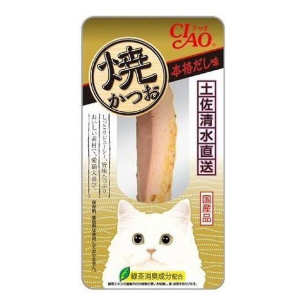 CIAO 燒烤鰹魚條（柴魚湯風味）1入