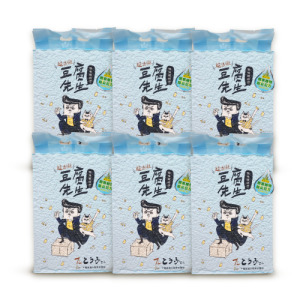 豆腐先生 仿礦型豆腐貓砂-原味7L x 6包/箱 (添加植物消臭配方)