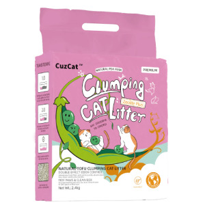 CuzCat 卡滋貓 天然豆腐混合貓砂 (沸石除臭抗敏配方) 2.4kg