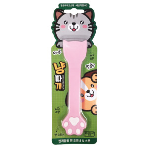 韓國製 貓咪造型兩合一開罐湯匙(三色可選)