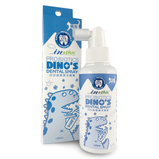IN-Plus 口腔保健 好好益菌潔牙噴噴-貓用 120ml