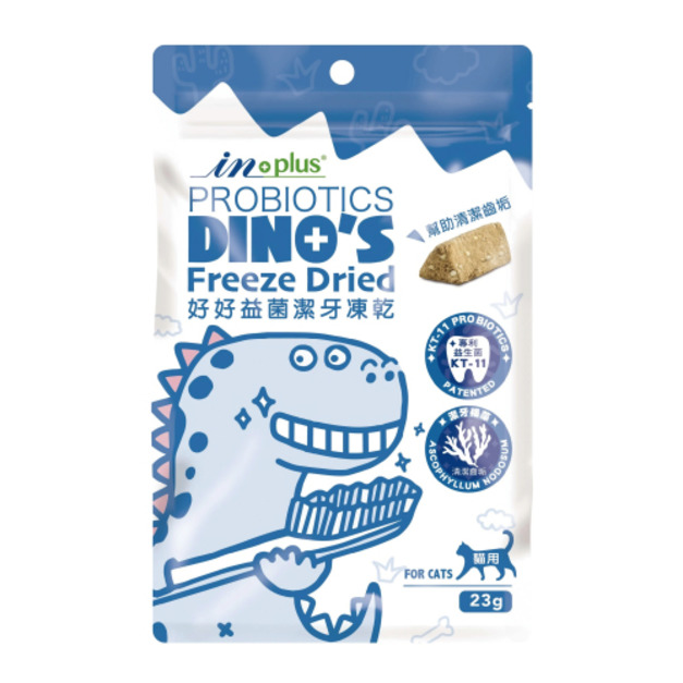 IN-Plus 口腔保健 好好益菌潔牙凍乾-貓用 23g