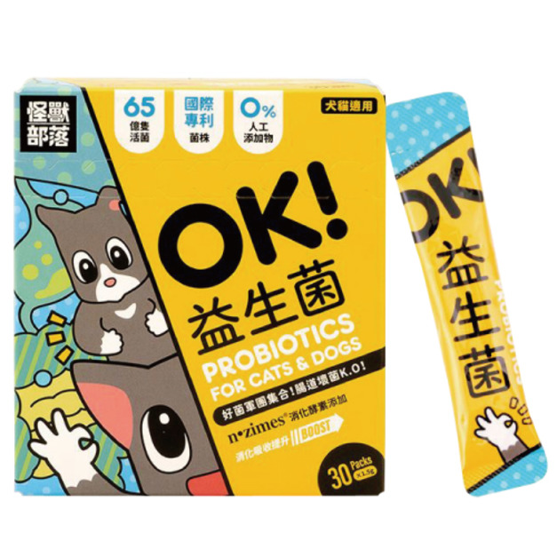 LitoMon 怪獸部落 OK！益生菌 1.5g×30包