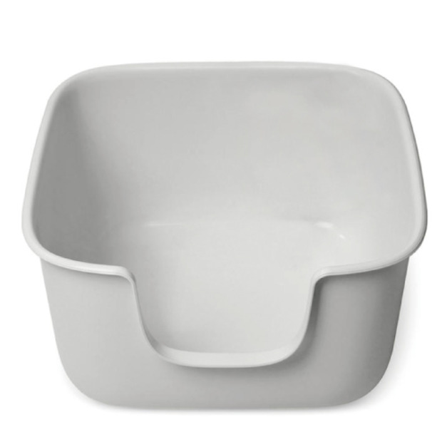 韓國 SCOOPERS 真塗層方型貓砂盆-石質灰色