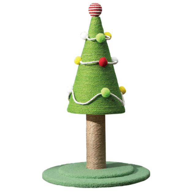 劍麻聖誕樹貓抓柱-大號62CM