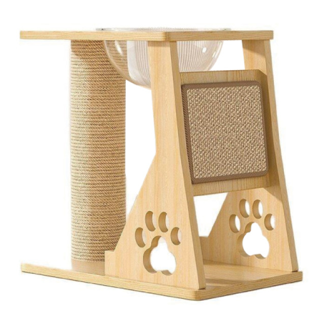 擎天喵柱·觀景貓跳台劍麻墊款