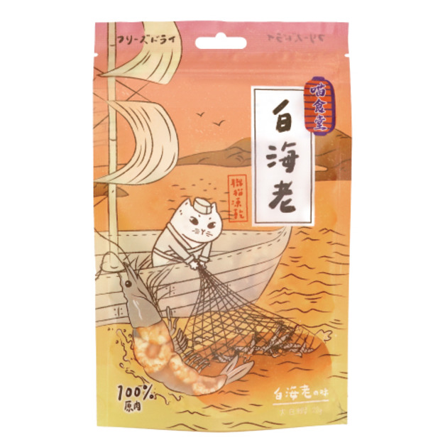 喵食堂 超鮮甜鮮蝦職貓凍乾 20g