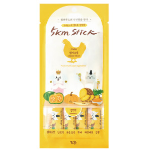 韓國製 朝貢 5km stick 營養蔬果肉泥-雞胸肉（免疫力）14gx4入 (無添加人工合成物)