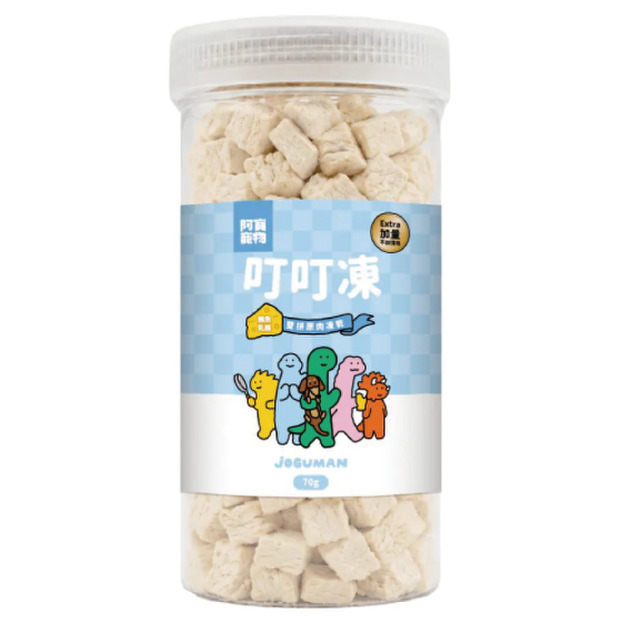 Abao 阿寶 JOGUMAN 叮叮凍雙拼凍乾-鮪魚乳酪 70g