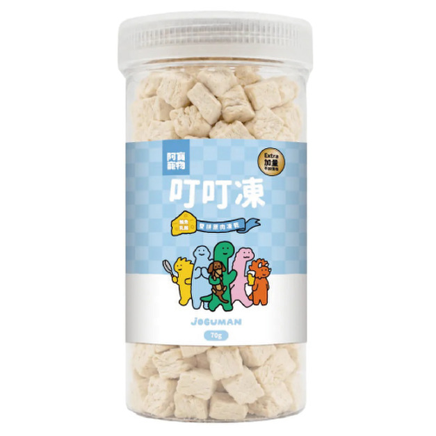 Abao 阿寶 JOGUMAN 叮叮凍雙拼凍乾-鮪魚乳酪 70g
