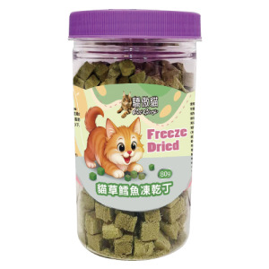 Cat Glory 驕傲貓 貓草凍乾丁-原味鱈魚 80g
