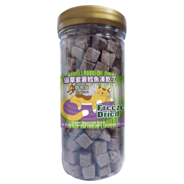 Cat Glory 驕傲貓 貓草凍乾丁-紫薯鱈魚 80g