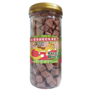 Cat Glory 驕傲貓 貓草凍乾丁-蔓越莓鱈魚 80g