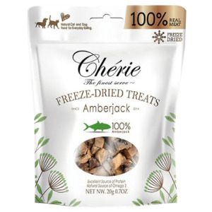 Cherie 法麗 100%原肉凍乾系列-青甘口味 20g（犬貓通吃）