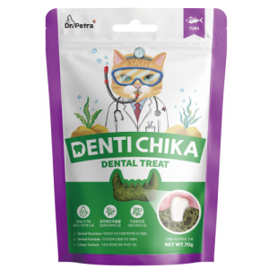 Dr. Petra 沛特拉醫生 貓咪潔牙餅-鮪魚口味 70g