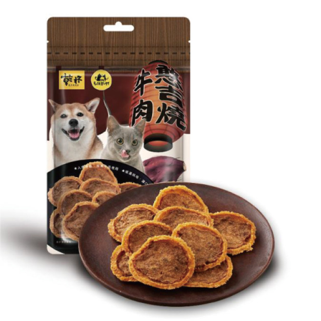 毛孩乾杯 牛肉憨吉燒70g/包