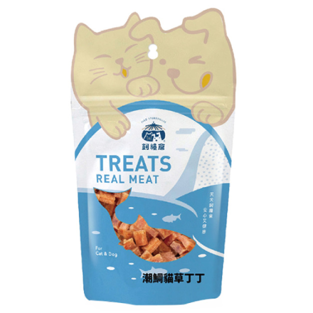 Fudotime 飼糧倉 寵物零食-潮鯛貓草丁丁 30g