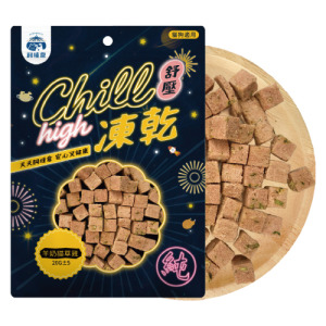 Fudotime 飼糧倉 紓壓凍乾-羊奶貓草雞 20g