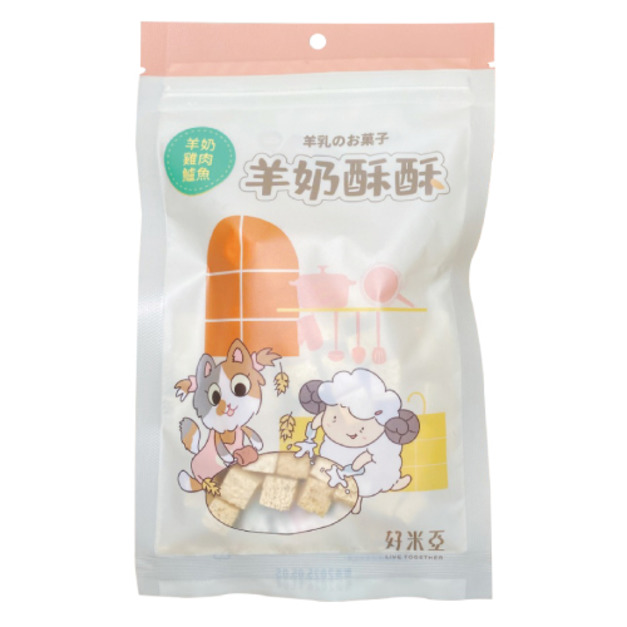 HOMIHA 好米亞 羊奶酥酥-羊奶+雞肉+鱸魚 25g