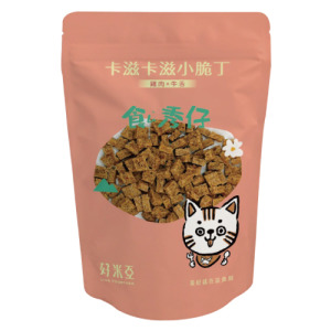 HOMIHA 好米亞 卡滋卡滋小脆丁-雞肉+牛舌 30g