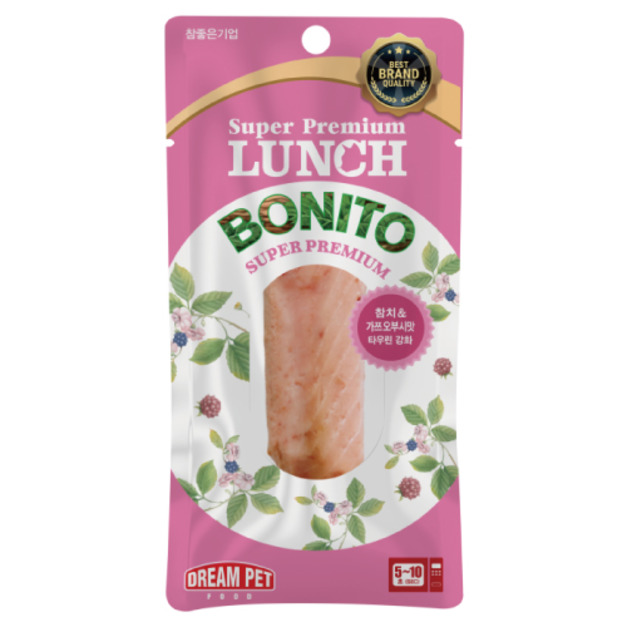 LUNCH 鮪魚條添加牛磺酸-柴魚風味 20g