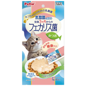 日本Petio 乳酸菌貓肉泥-鰹魚 5gx6入
