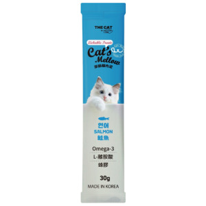 韓國 THE CAT 厚韻貓肉泥-鮭魚 30g