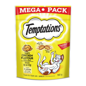 Temptations 喵愛餡 火烤嫩雞口味 160g