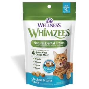 WHIMZEES 唯潔 貓咪潔牙餅-鮪魚&雞肉口味 2oz