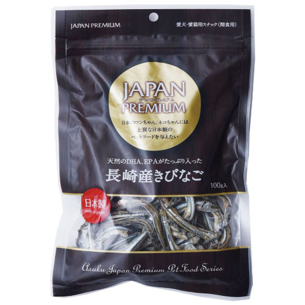 日本製 asuku JAPAN PREMIUM 長崎 丁香魚 100g