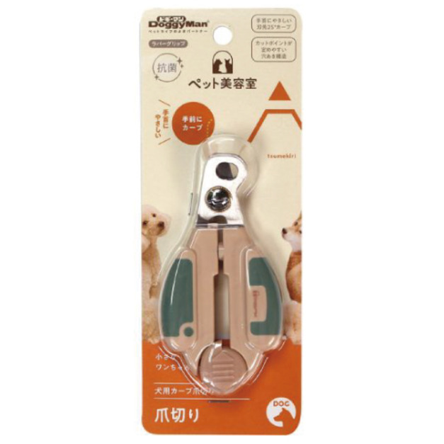 日本 DoggyMan 寵物美容室系列-犬用彎頭指甲剪