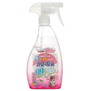 日本 Petio 猫用無香味空間除臭噴劑 500ｍl