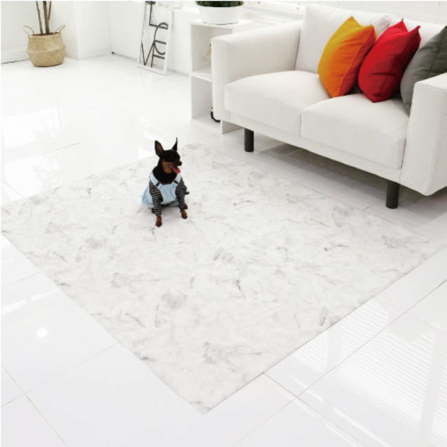 韓國製 dfang迪邦 寵物降溫遊戲地墊-大理石紋 (耐刮靜音)