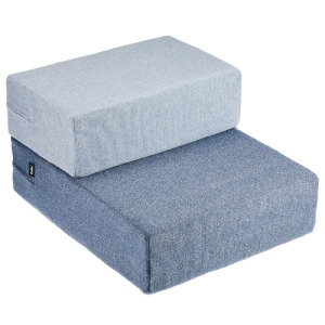 日本 Petio 摺疊寵物階梯-藍色