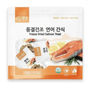 韓國漢江 極鮮凍乾零食-鮭魚 7.5gx20入/袋(犬貓適用)